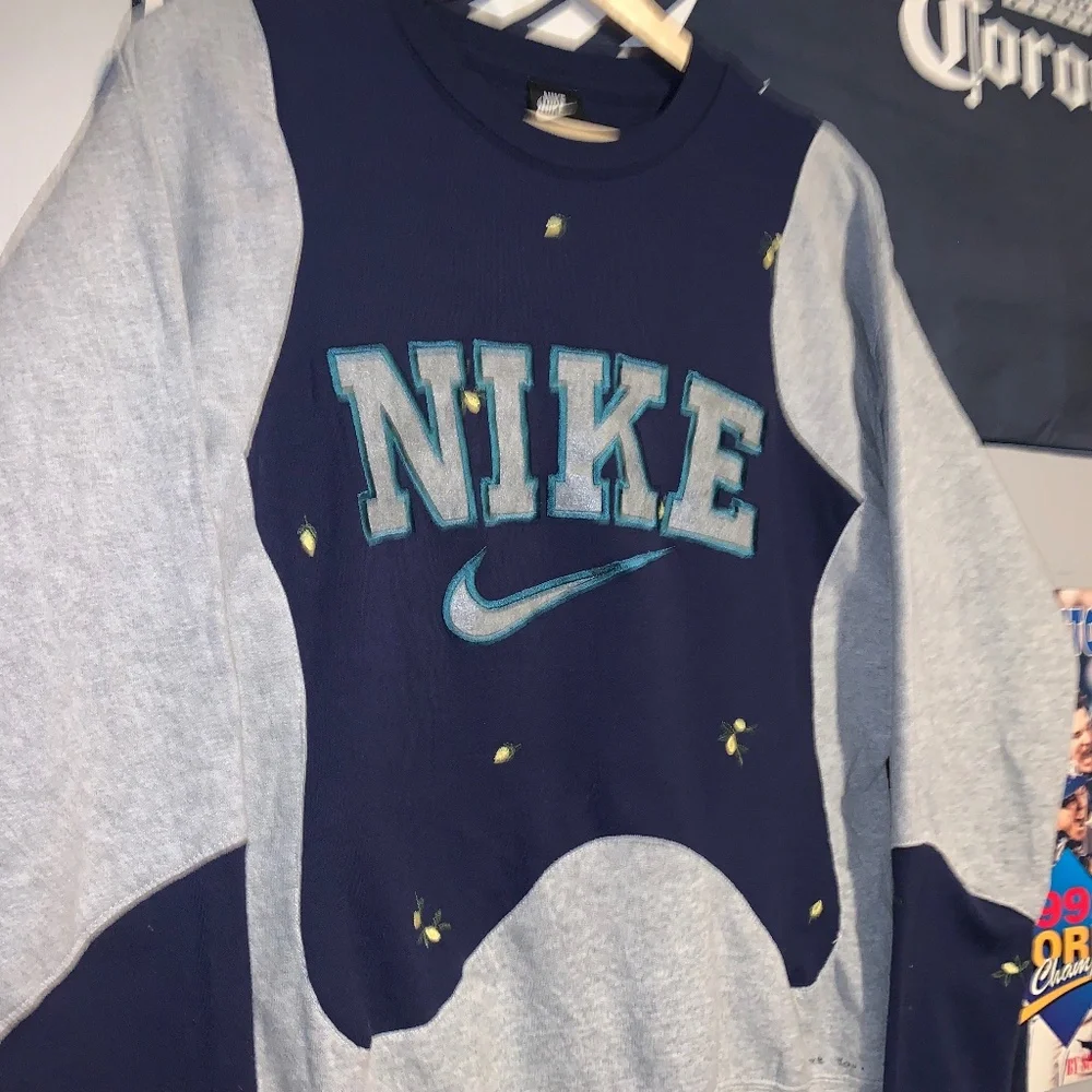 Custom Nike Rework Crewneck - Picture 3 of 7